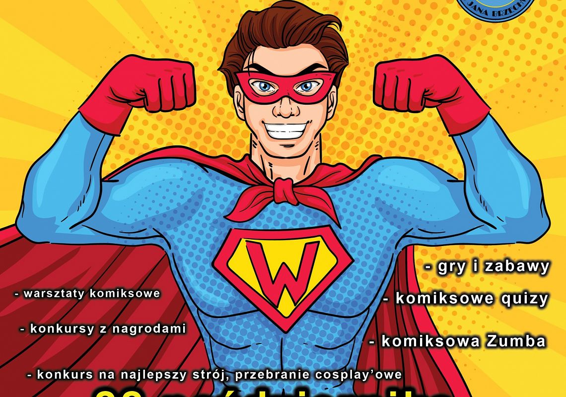 Grafika 1: Uczniowie kl. IVA poznawali historię komiksów