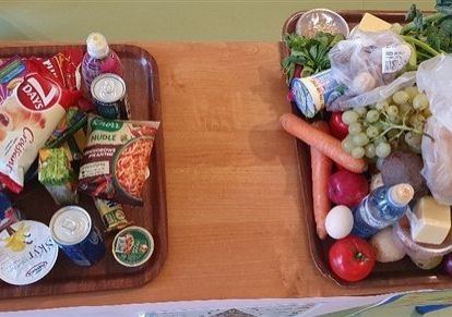 Grafika 1: Fotorelacja ze spotkań klas młodszych SP Wicko z dietetykiem - 24.11.2021 - w galerii zdjęć