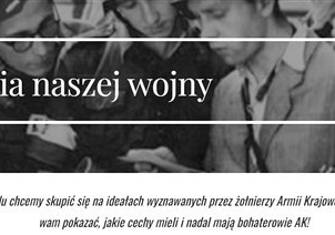 Nagłówek strony głównej projektu Amelii i Kasi