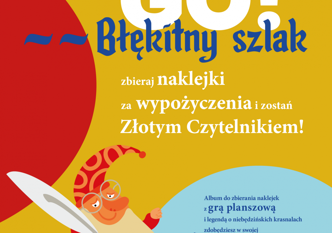 BibliotekaGo_plakat_2022, źródło: https://www.biblioteka.lebork.pl/