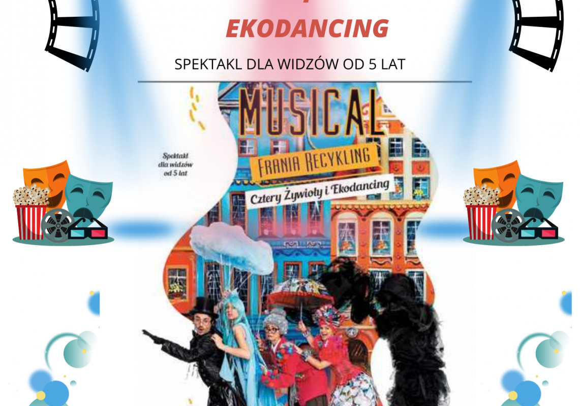 Musical ekolgiczny w GOKiS-ie - plakat przedstawienia