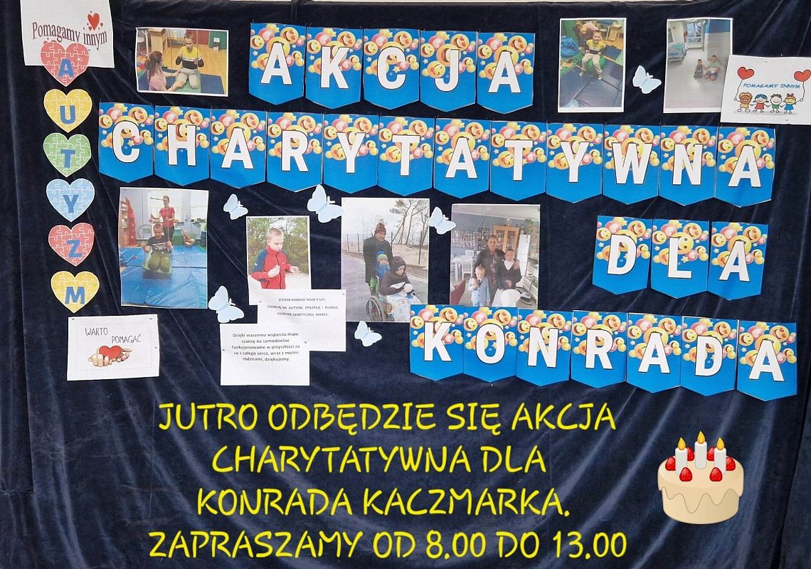 Akcja charytatywna "Dla Konrada"