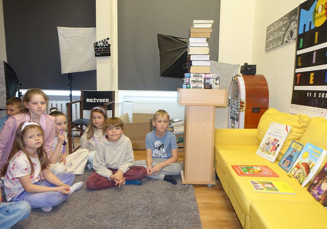 Grafika 1: Pierwszaki poznały baśnie i wierszyki Marii Konopnickiej