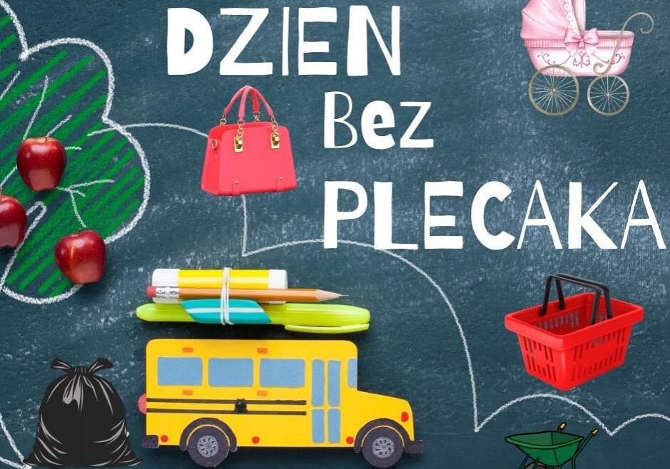 Grafika 1: Środa, 18 czerwca 2025, Dzień bez plecaka! 