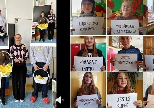 Grafika 1: Obchody Dnia Życzliwości w naszej szkole!