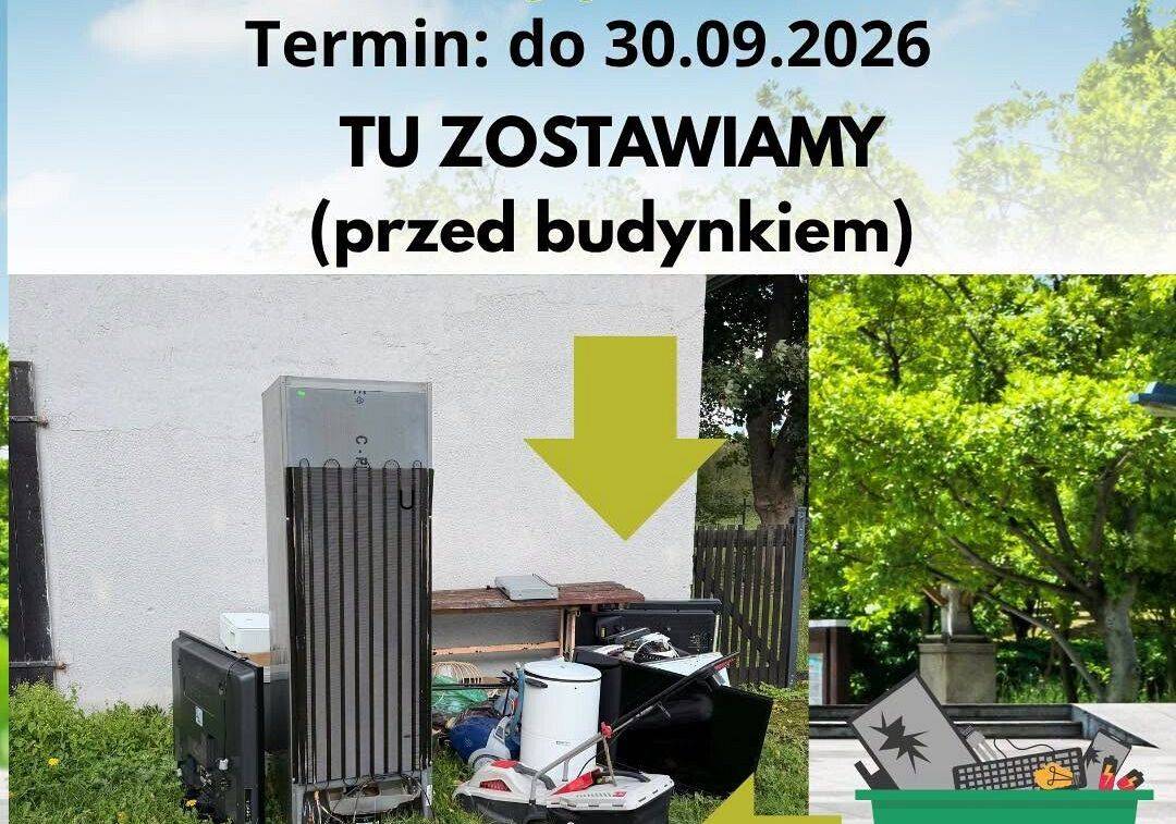 Grafika 1: Przypominamy o zbiórce elektrośmieci