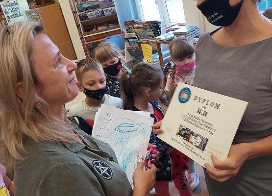 Wręczenie podziękowań