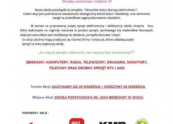 Grafika 3: Zbiórki w naszej szkole - weź udział w szlachetnych akcjach charytatywnych i ekologicznych