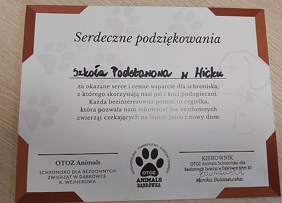 podziękowania grafika