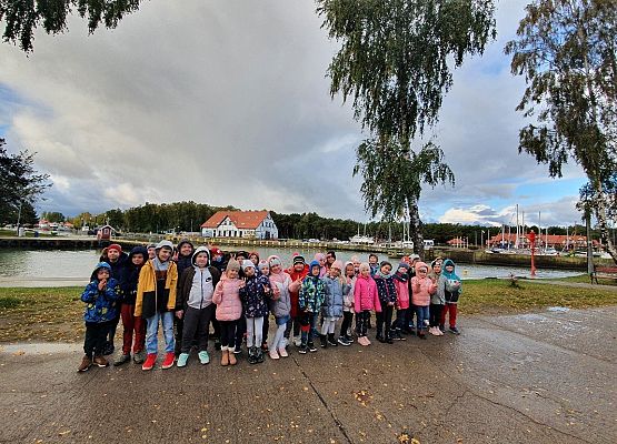 Klasy IB i IIB w łebskim porcie 2