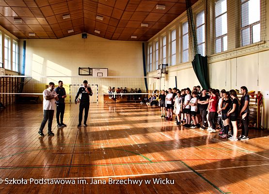 trening z piłki siatkowej