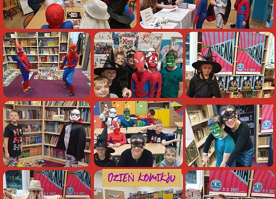 Dzień Komiksu z kl. IIB