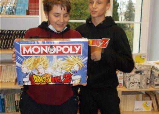 Fabian Bikowski i Tomasz Goike z mangową wersją monopoly