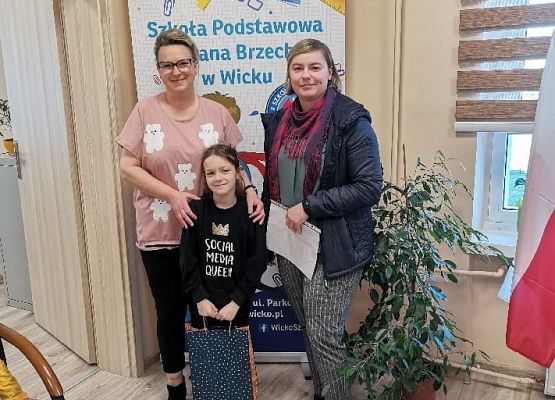 Grafika 8: Nasi uczniowie nagrodzeni i wyróżnieni w wiosennym konkursie recytatorskim Biblioteki Gminnej w Wicku