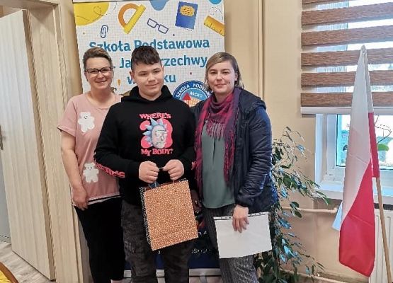 Grafika 10: Nasi uczniowie nagrodzeni i wyróżnieni w wiosennym konkursie recytatorskim Biblioteki Gminnej w Wicku