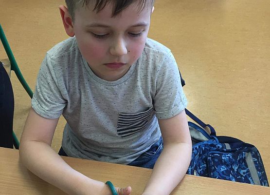 Akcja "Żonkile" w szkole w Wicku 2