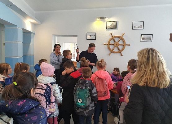 Wycieczka do Kapitanatu Portu w Łebie 1