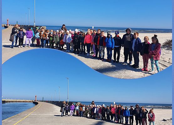 Grafika 13: Wycieczki do Kapitanatu Portu w Łebie i Ratownictwa Morskiego SAR uczniów klas młodszych (kl. Ib, IIb – 26.04, kl. IIa, IIIb – 28.04)