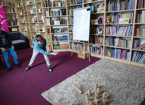 Kl. IIIA gra w literacką mölkky 3