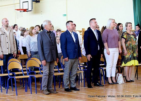 Grafika 2: Obchody Dnia Patrona, Dnia Dziecka i Dnia Sportu w szkole w Wicku