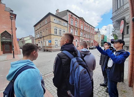 Wycieczka historyczna w ramach projektu do Lęborka 4