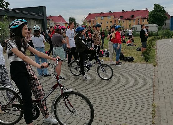 Egzamin na kartę rowerową w Lęborku 1