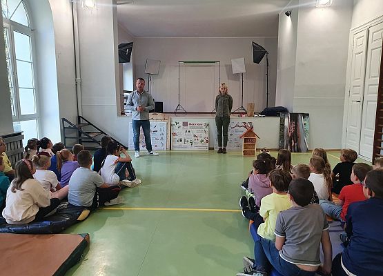 Grafika 8: Spotkanie z pracownikiem nadleśnictwa - edukacja leśna