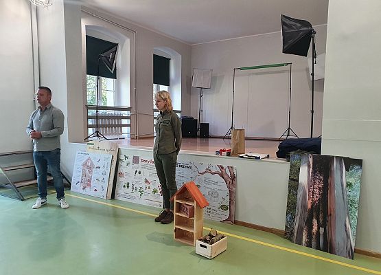 Grafika 7: Spotkanie z pracownikiem nadleśnictwa - edukacja leśna