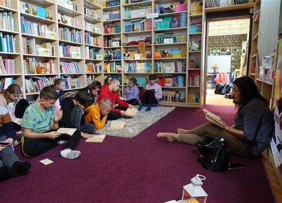 "Noc Bibliotek" 2022 w Bibliotece SP Wicko 1