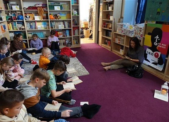 "Noc Bibliotek" 2022 w Bibliotece SP Wicko 3