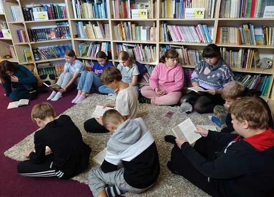 "Noc Bibliotek" 2022 w Bibliotece SP Wicko 10