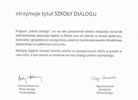 Grafika 2: Ogólnopolski sukces projektu „Szkoła Dialogu”