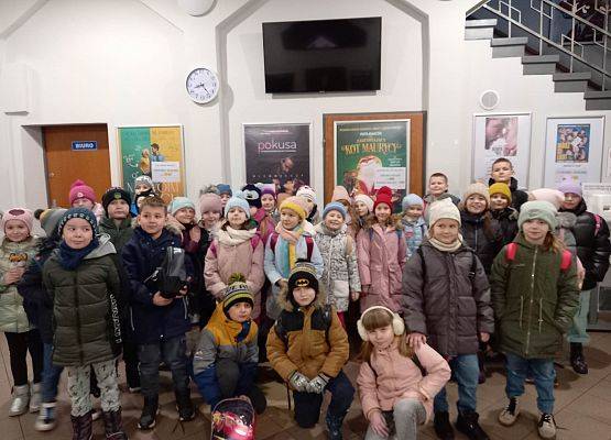 Nasi uczniowie na spektaklu "Piotruś Pan" w kinie "Fregata" 25