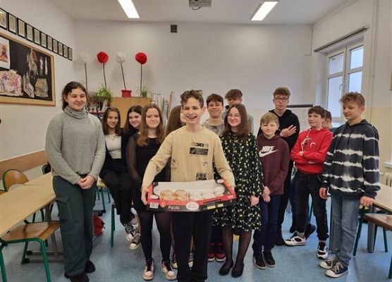 Tłusty Czwartek  w szkole w Wicku 3