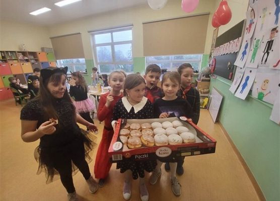 Tłusty Czwartek  w szkole w Wicku 5