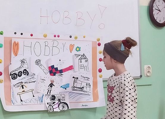Klasa Ia w projekcie  "Moje hobby" 6