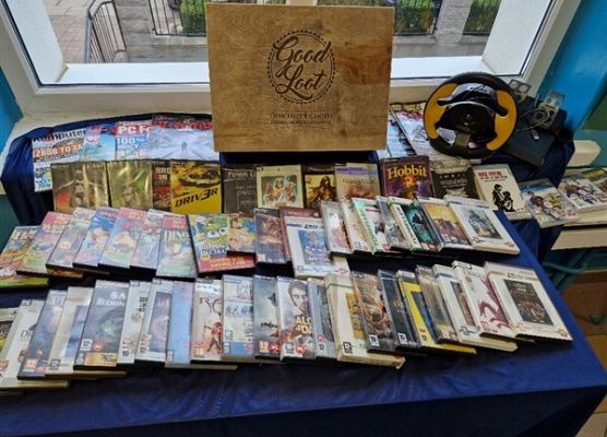 Grafika 6: Dzień Gier Komputerowych i Planszowych w szkole w Wicku