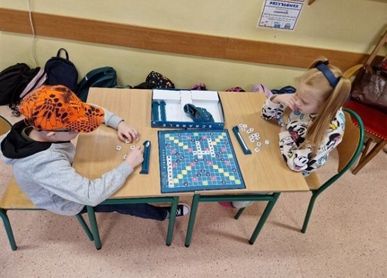 Grafika 34: Dzień Gier Komputerowych i Planszowych w szkole w Wicku