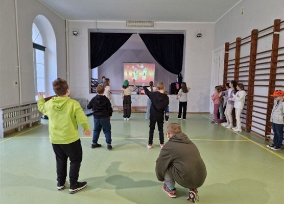 Grafika 38: Dzień Gier Komputerowych i Planszowych w szkole w Wicku