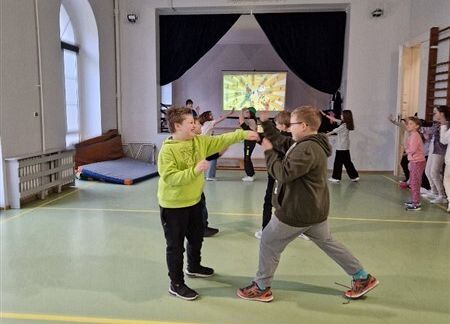 Grafika 41: Dzień Gier Komputerowych i Planszowych w szkole w Wicku