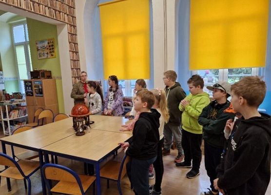 Grafika 54: Dzień Gier Komputerowych i Planszowych w szkole w Wicku