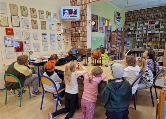 Grafika 59: Dzień Gier Komputerowych i Planszowych w szkole w Wicku