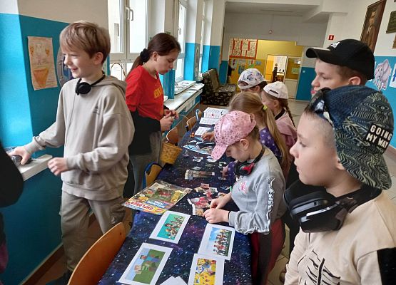 Grafika 108: Dzień Gier Komputerowych i Planszowych w szkole w Wicku