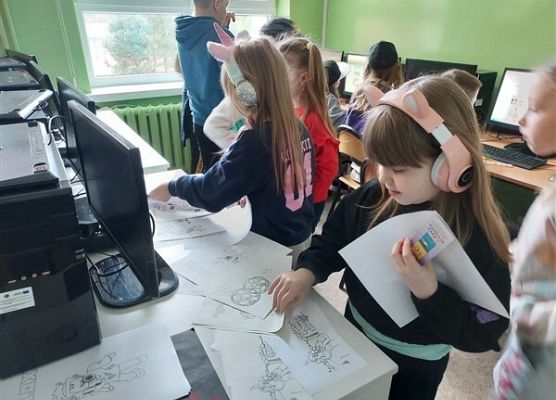 Grafika 99: Dzień Gier Komputerowych i Planszowych w szkole w Wicku