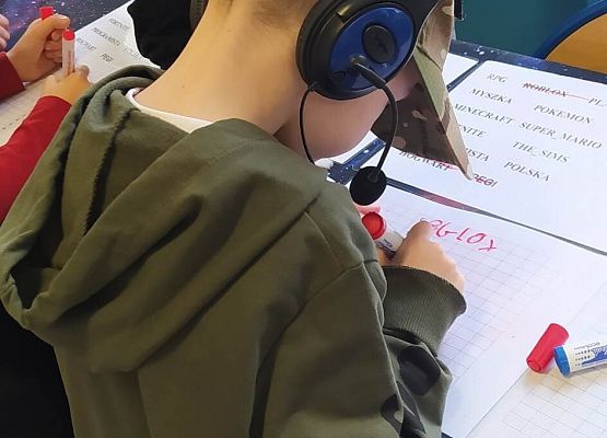 Grafika 131: Dzień Gier Komputerowych i Planszowych w szkole w Wicku