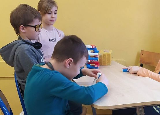 Grafika 136: Dzień Gier Komputerowych i Planszowych w szkole w Wicku