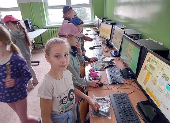 Grafika 113: Dzień Gier Komputerowych i Planszowych w szkole w Wicku