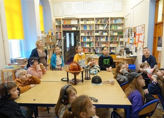 Grafika 68: Dzień Gier Komputerowych i Planszowych w szkole w Wicku