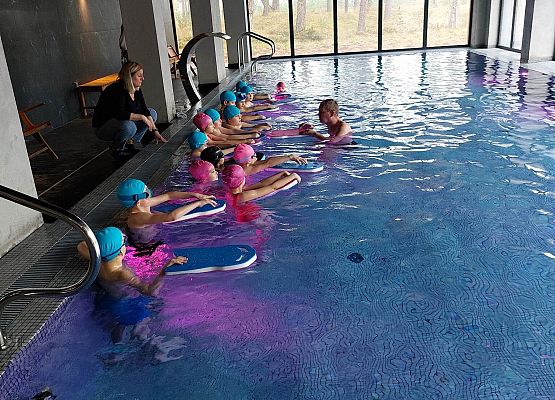 Zajęcia na basenie kl. IIIA