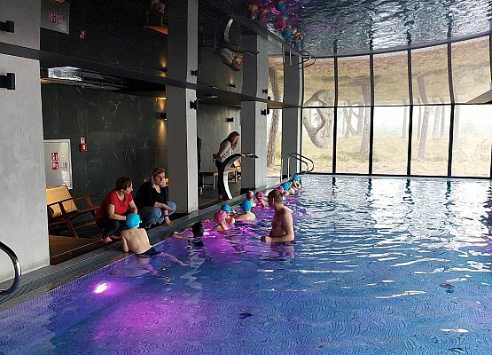 Zajęcia na basenie kl. IIIA